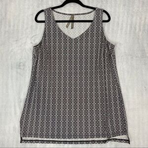 Penningtons Tank Top Sz X (14-16) High Low Hem
